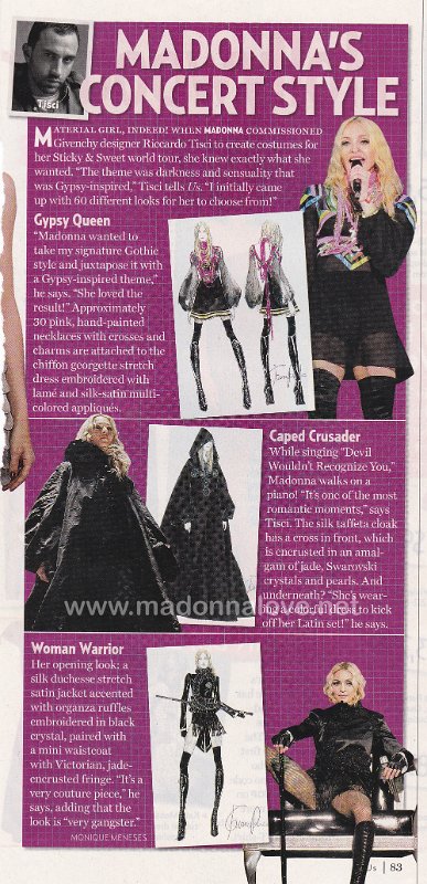 2008 - September - Us - USA - Madonna's concert style