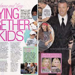 2008 - September - Life & Style - USA - Madonna and Guy - Staying together for the kids