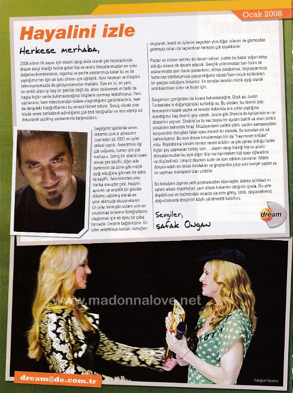 2008 - Unknown month - Dream - Turkey - Hayalini izle