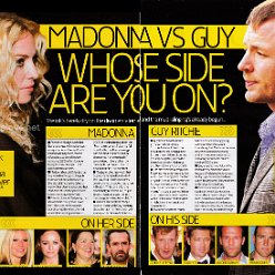2008 - Unknown month - Unknown magazine - USA - Madonna vs Guy whose side are you on