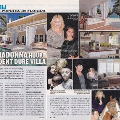 2009 - March - Humo - Belgium - Madonna huurt decadent dure villa