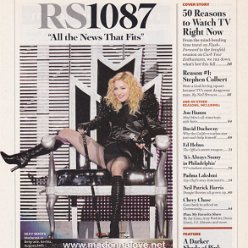 2009 - September - Rolling Stone - USA - Madonna's sweet success