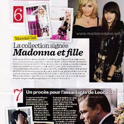 2010 - October - La semaine - France - La collection signee Madonna et fille