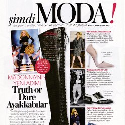 2012 - August - InStyle - Turkey - Simdi moda!