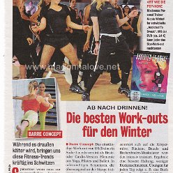 2012 - Unknown month - Unknown magazine - Germany - Die besten work-outs fur den winter