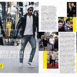 2013 - December - Grazia - Holland - Bye Brahim hello Sean!
