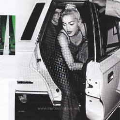 2013 - June - Elle - Belgium - Madonna tijdens haar Blonde ambition tour 1990