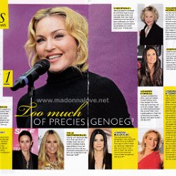 2013 - June - Grazia - Holland - Too much of precies genoeg