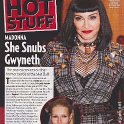 2013 - May - Us weekly - USA - Madonna she snubs Gwyneth