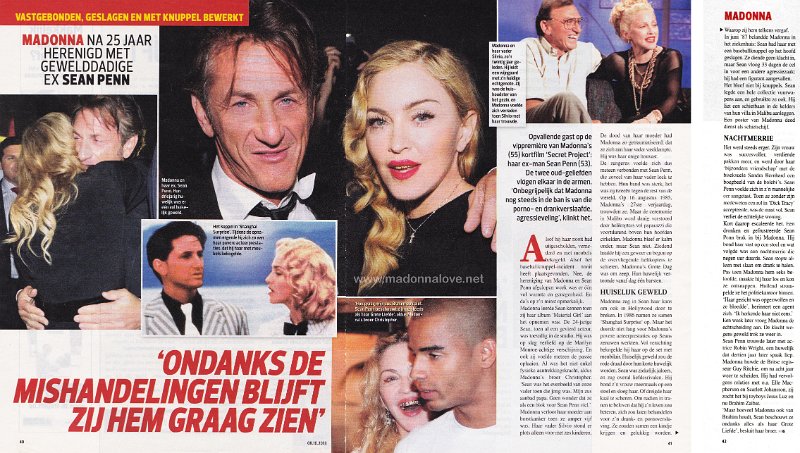 2013 - October - Unknown magazine - Belgium - Ondanks de mishandelingen blijft zij hem graag zien