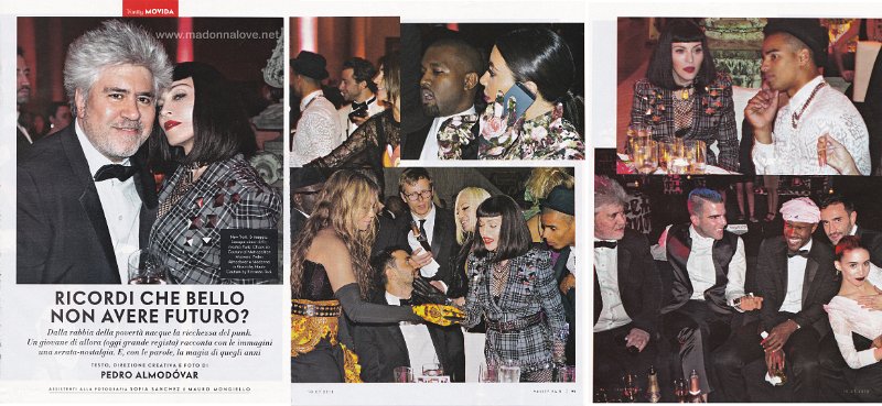 2013 - October - Vanity Fair - Italy - Ricordi che bello non avere futuro