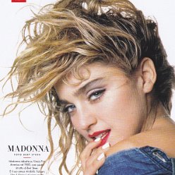 2013 - October - Vanity Fair - Italy - Madonna foto Bert Stern