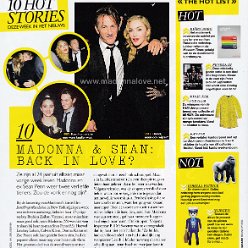 2013 - September - Grazia - Holland - Madonna & Sean- Back in love