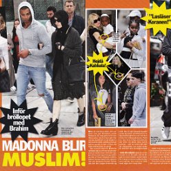 2013 - Unknown month - Hant Bild - Sweden - Madonna blir muslim!
