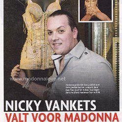 2013 - Unknown month - Unknown magazine - Belgium - Nicky Vankets valt voor Madonna