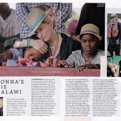 2014 - December - Grazia - Holland - Madonna's missie in Malawi