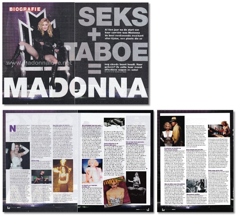 2014 - January - Panorama - Holland - Seks + taboe = Madonna copy