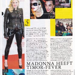 2014 - January - Grazia - Madonna heeft Timor-fever