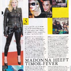 2014 - January - Grazia - Madonna heeft Timor-fever