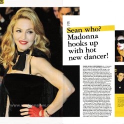 2014 - January - Grazia - UK - Sean who Madonna hooks up with hot new dancer!