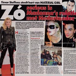 2014 - January - Prive - Holland - Zo serieus is Madonna's relatie met Nederlander