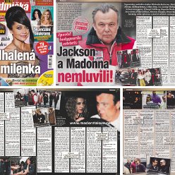 2014 - March - Sedmicka - Czech Republic - Jackson a Madonna nemluvili!
