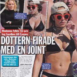 2014 - Unknown month - Se & Hor - Sweden - Dottern firade med en joint