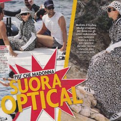 2014 - Unknown month - Unknown magazine - Italy - Piu che Madonna suora optical