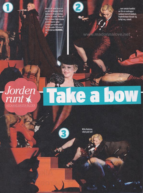 2015 - March - Klick! - Sweden - Take a bow