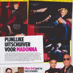 2015 - March - Blik - Belgium - Pijnlijke uitschuiver voor Madonna