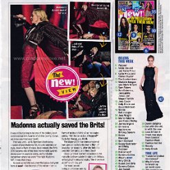 2015 - March - New! - UK - Madonna actually saved the Brits
