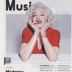 2016 - March - Entertainment weekly - USA - Music Madonna (RebelHeart)