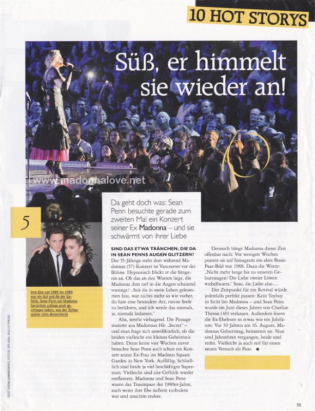 2015 - October - Grazia - Germany - Suss er himmelt sie wieder an