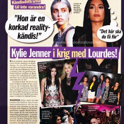 2015 - Unknown month - Hant Bild - Sweden - Kylie Jenner i krig met Lourdes!