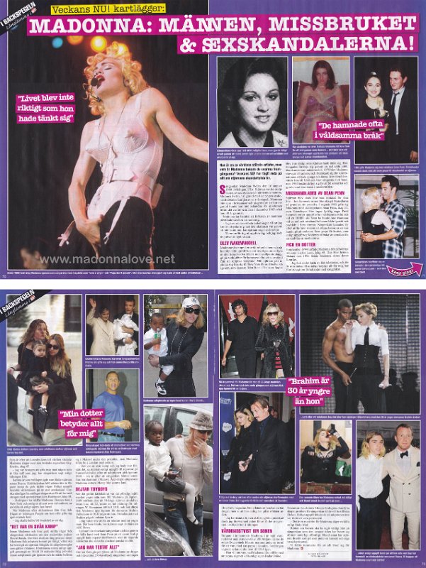 2016 - June - NU! - Sweden - Madonna mannen missbruket & sexskandalerna!