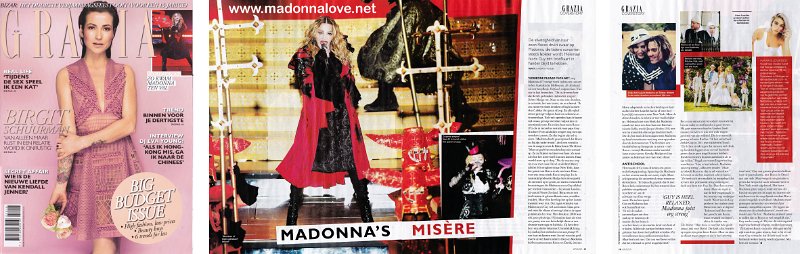 2016 - March - Grazia - Holland - Madonna's misere