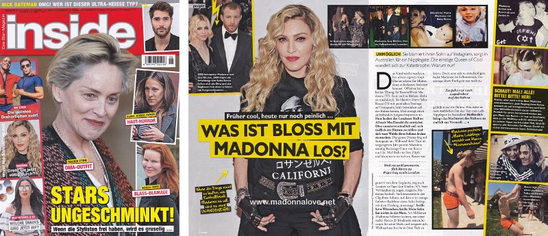 2016 - May - Inside - Germany - Was ist bloss mit Madonna los