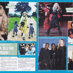 2017 - February - NU! - Sweden - Madonna slutar med musik!
