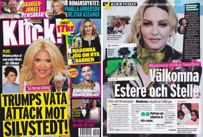 2017 - February - Klick! - Sweden - Valkomna Estere och Stelle
