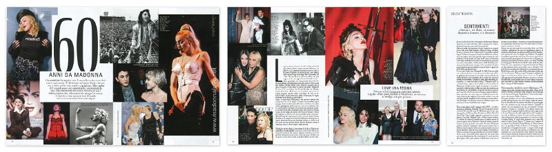 2018 - August - Grazia - Italy - 60 anni da Madonna