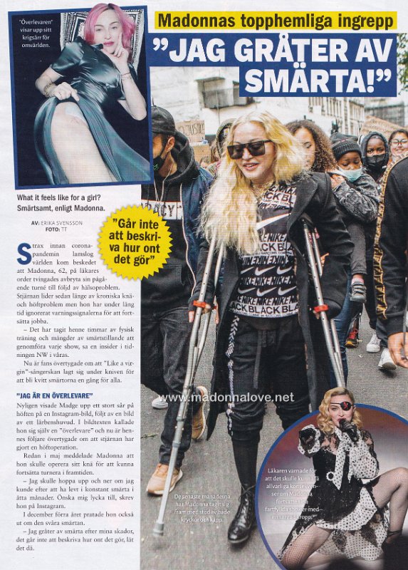 2020 - Unknown month - NU! - Sweden - Madonna topphemliga ingrepp