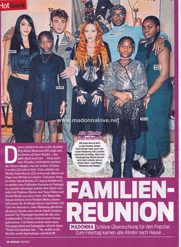 2022 - December - Intouch - Germany - Familien-Reunion