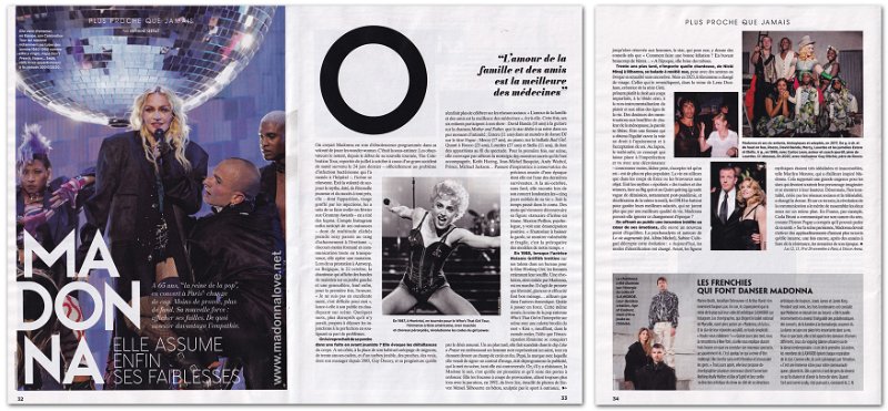 2023 - November - GALA - France - Madonna elle assume enfin ses faiblesses