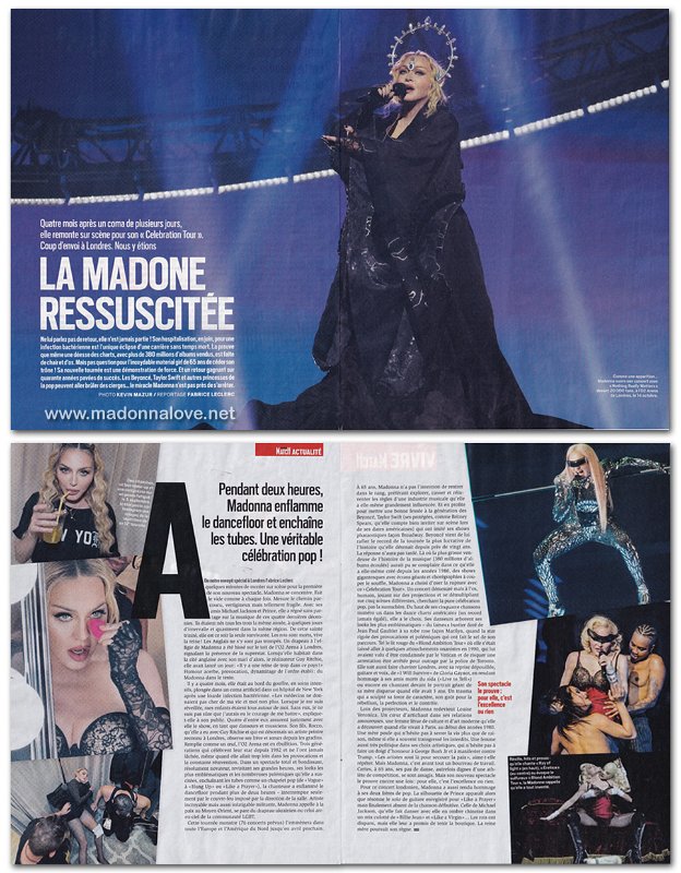 2023 - November - Paris Match - France - La Madone ressuscitee