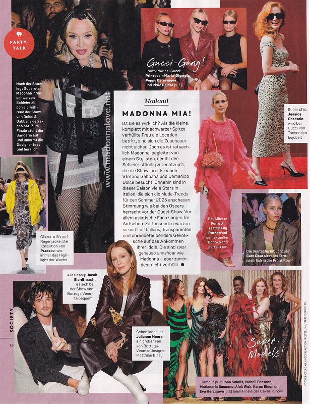 2024 - Unknown month - Unknown magazine - Germany - Madonna mia!