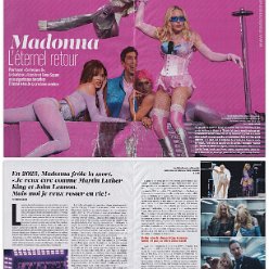 2026 - June - Paris Match - France - Madonna l'eternel retour