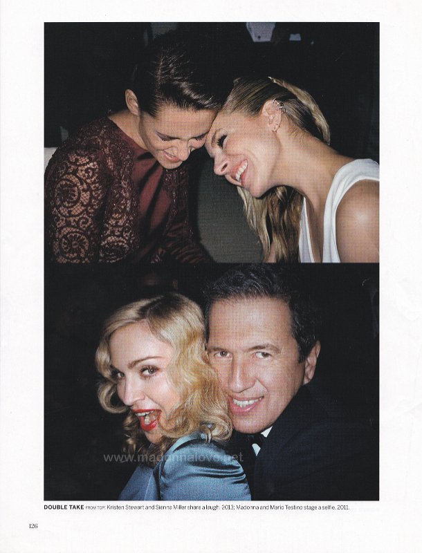 Unknown year - Unknown month & magazine - USA - Madonna and Mario Testino