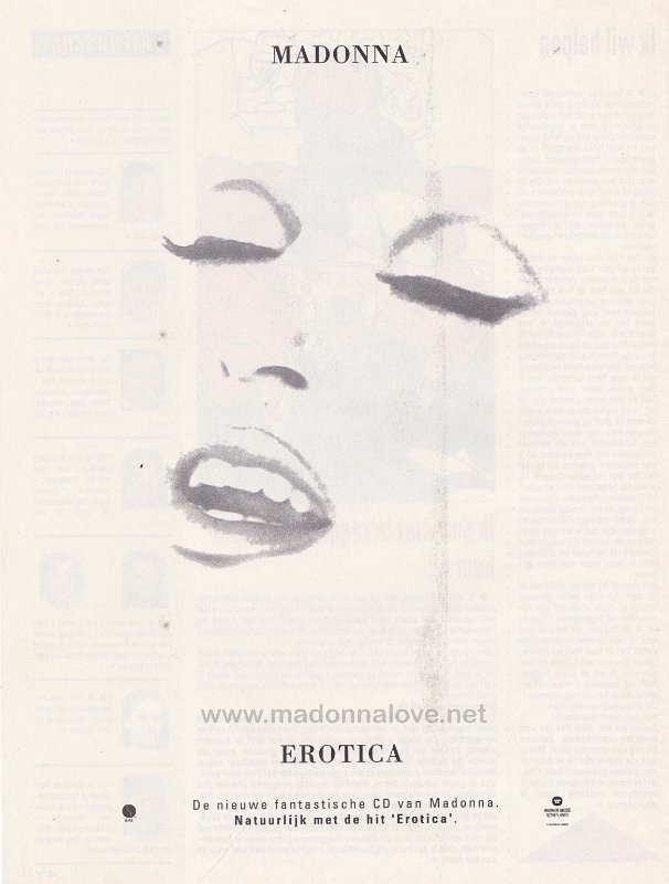 1992 - Erotica ad - Holland