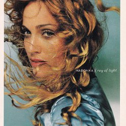 1998 - Unknown month - Unknown magazine - USA - Madonna Ray of light - the new album featuring the single Frozen