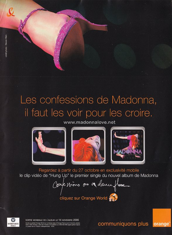 2005 - Unknown month - Unknown magazine - France - Les confessions de Madonna il faut les voir pour les croire